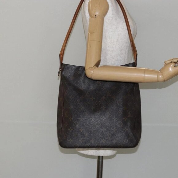 LOUIS VUITTON Monogram Looping GM Shoulder Bag M51145 LV Auth 145714 - Picture 14 of 16
